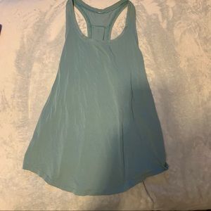 Beautiful greenish blue lululemon racer back tank top